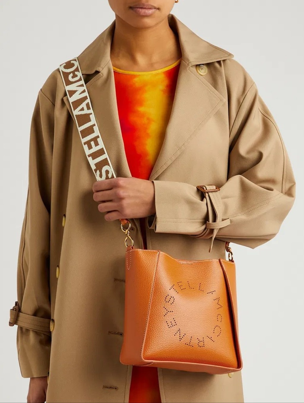 Excellent Stella Mccartney Stella Perforated Logo Crossbody Bag